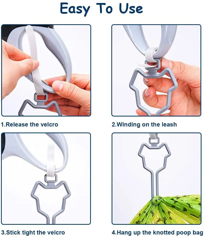 Hands Free Poo Bag Holder